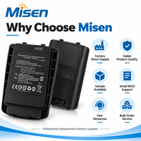 Batterie de remplacement Misen pour scanner CipherLab RK25 RK26 BA-0124A0 KBRK250X00505 3.8V 4000mAh rechargeable OEM