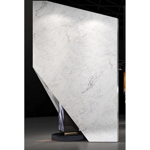 薄い壁タイル 天然石シート フレキシブルスレート 大理石石ベニヤ 壁装飾用 - Product Image 3