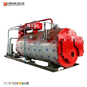 <span class=keywords><strong>Générateur</strong></span> de vapeur à eau chaude horizontal industriel Xingyuan, alimenté au gaz ou au diesel, pour rizerie - Product Image 1