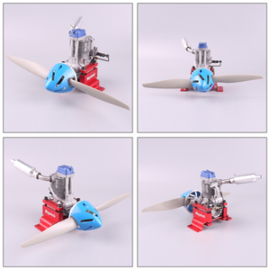 Motor de Nitrometanol de Cuatro Tiempos ASP FS80AR de 12.8cc y 80 Grados para Modelos RC, Aviones de Ala Fija y Accesorios para Drones - Product Image 3