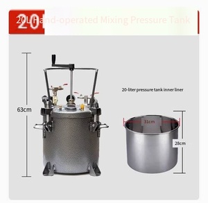เครื่องกวนผสมแบบลม 20 ลิตร สแตนเลส ใช้งานง่าย ภาชนะผสมแบบใหม่ - Product Image 4