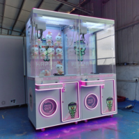 Machine distributrice de griffes d'arcade moderne pour intérieur, à monnayeur, avec garantie d'un an, idéale pour les centres de divertissement familial et les entreprises en démarrage.