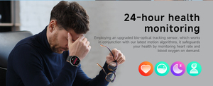 Montre de sport GPS HT43 de qualité supérieure, écran AMOLED en acier, altimètre, baromètre, boussole, lampe torche, plus de 100 modes sportifs, étanche 3ATM, 450 mAh - Product Image 4