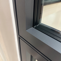 Ventana Huasin de Alta Seguridad con Marco Ultra Estrecho, Último Modelo 2026, de Aleación de Aluminio, Apertura Interior, Bloqueable, Fabricación Propia