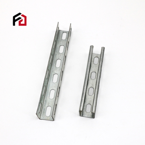 Заводская цена, размер по индивидуальному заказу, перфорированный стальной канал - Product Image 1