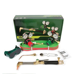 Kit de Soldadura y Corte Estilo Americano Victor G250, Reductor de Presión de Latón y Aluminio para Oxígeno y Acetileno para Uso Industrial - Product Image 4