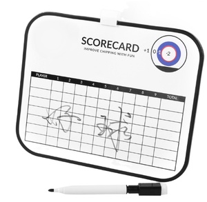 Nouveau tableau de score de <span class=keywords><strong>golf</strong></span> effaçable, tableau blanc de pointage pour tournoi de <span class=keywords><strong>golf</strong></span>, tableau d'écriture double face - Product Image 2