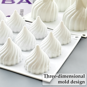 Moule à bonbons en silicone en forme de château russe tridimensionnel, moules en silicone à fil pointu pour la pâtisserie, moule à mousse personnalisable en silicone - Product Image 4