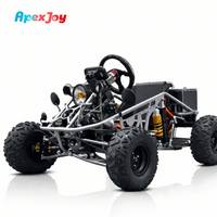 ApexJoy BAJA - Essieu arrière S3-2000W, kart électrique 72V 40Ah, buggy tout-terrain pour adultes, 70 km/h, moteur Hairpin, 4 freins à disque hydrauliques