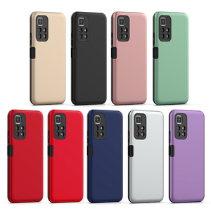 Nouveauté Étui de téléphone à double couche en métal peint pour Blackview Oscal C80 A53 Pro Oscal S80 <span class=keywords><strong>BV9200</strong></span> BV5200 Étui hybride PC TPU - Product Image 2