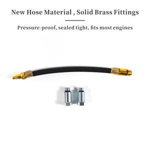 Tu-21シリンダー検出器シリンダーリークダウンテスターツールキットガソリンエンジン圧縮リークダウンテスター - Product Image 5