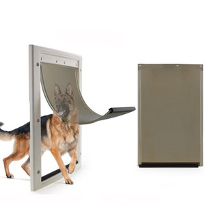 Bavette de porte <span class=keywords><strong>pour</strong></span> <span class=keywords><strong>chien</strong></span> de remplacement avec accès libre Compatible avec les portes <span class=keywords><strong>pour</strong></span> animaux de compagnie <span class=keywords><strong>pour</strong></span> l'entrée murale en aluminium TPU - Product Image 1