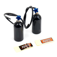 Bouteille d'azote NOS Simulation de haute qualité pour pièces de voiture de dérive de chenille 1/10 RC Traxxa s Trx4 Defender Axial SCX10 RC4WD D90