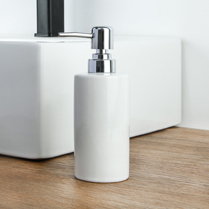 Dispensador de Jabón Líquido de Cerámica Moderno y Ecológico, Recargable, <span class=keywords><strong>para</strong></span> Cocina, Baño y Aseo - Product Image 1