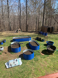 8x4x2ftレイズドガーデンベッドキット亜鉛メッキプランターレイズドガーデンボックス野菜用屋外金属レイズドガーデンベッド。 - Product Image 6