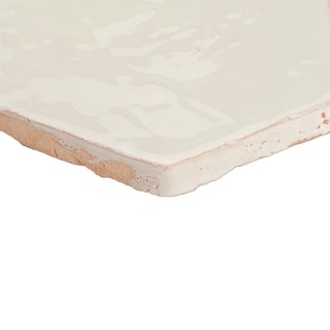 Piastrella Esagonale Vitri Vintage Bianco Etna 11 X 12,5 Cm Smaltata con Bordi Irregolari - Product Image 2