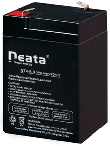 Alat Mainan Kecil Catu Daya Baterai Asam Timbal AGM Gel 4v 6ah 20hr Isi Ulang - Product Image 4