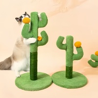 Jouet pour chat durable et écologique griffoir intérieur vert griffe arbre Sisal Cactus arbres à chat grattoir