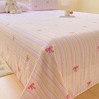 Parure de lit trois pièces en gaze double couche légère, toucher doux, écologique, durable, toutes saisons, vente en gros.