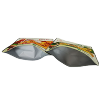 Sachet Doypack Personnalisé pour Chips de Manioc avec Doublure en Feuille d'Aluminium et Fermeture Zip Refermable