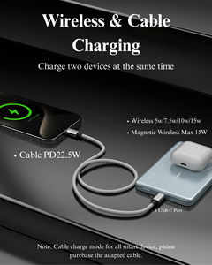 Vente flash Banque d'alimentation portable Mezone 5000mAh Charge rapide sans fil magnétique Banque d'alimentation pour téléphone - Product Image 4