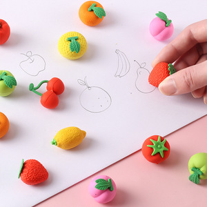 ยางลบผลไม้ผักสร้างสรรค์ Soodod 2026 น่ารัก การ์ตูนสนุกๆ สำหรับนักเรียนประถม ของรางวัลเครื่องเขียน โรงงานขายตรง - Product Image 3