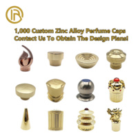 Capsules de parfum de luxe en cuivre antique et zamac, design personnalisé - Finition oxydée pour lignes d'apothicaire vintage OEM/ODM