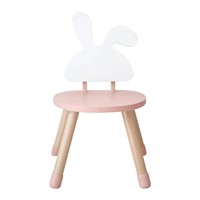 Ensemble de chaises de table pour enfants Table à dessin en forme de dessin animé Une table avec quatre chaises en bois