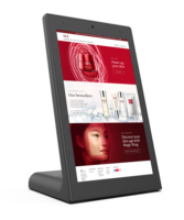 Fábrica OEM L forma 10 pulgadas Android Tablet PC Android 11,0 reproductor de publicidad señalización digital