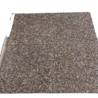 Vente directe usine – Carreaux de granit rouge chinois KMGSTONE populaires et économiques pour l'extérieur, la cour avant, polis, durables, garantie 5 ans