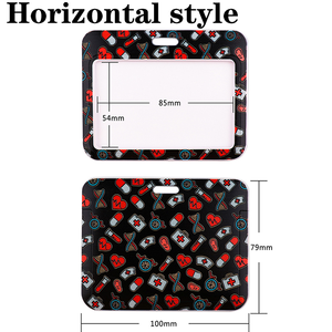 Werbeartikel Medizinisches Design Hals-Polyesterband Hochwertiger ABS-Kartenhalter Zubehör Handyband - Product Image 5