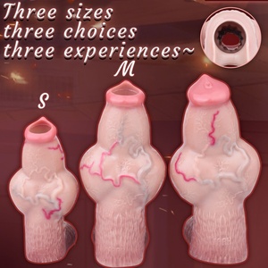 Ensemble de manchons en silicone pour débutants, extenseur de pénis à nœuds avec options d'embouts ouverts/fermés, amplificateur de circonférence réutilisable pour hommes - Product Image 3