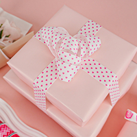 Ensemble de rubans personnalisés en gros-grain et satin pour emballage cadeau, décoration, puzzle, sensibilisation à l'autisme, sensibilisation au cancer du sein, pour nœuds DIY