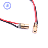 Tête de Module de Diode Laser rouge, Mini points 6mm 3V 5mW 650nm 1 pièce