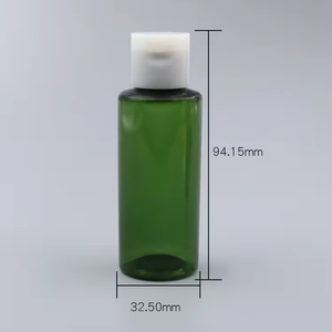 50ml Rose <b>Water</b> Toner Bottle Boston Round PET Plastic Cosmetic <b>Container</b> Screw Cap Packaging for Skincare Travel Size Use - Product Image 2
