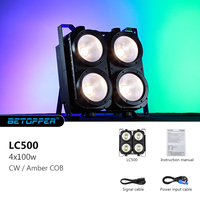 Projecteur de scène Big Dipper LCB500 à haute luminosité 4x100W DMX contrôlé par la voix COB pour les spectacles en plein air