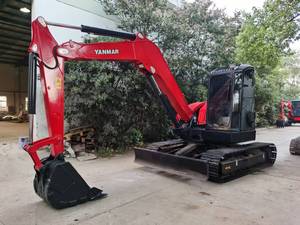 Excavadoras Yanmar VIO80 de Bajo Precio, Excavadora de 8 Toneladas con Brazo Giratorio y Giro de Cola Cero - Product Image 4