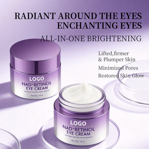Crème pour les yeux au collagène, au rétinol BIO NAD+ et aux peptides, pour les ridules, les rides, le lifting, le raffermissement et les cernes - Product Image 1