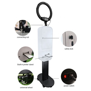 Machine de photomaton numérique pour partage instantané sur les réseaux sociaux, compatible iPad et appareil <span class=keywords><strong>photo</strong></span> reflex numérique, pour mariages et fêtes d'anniversaire - Product Image 5