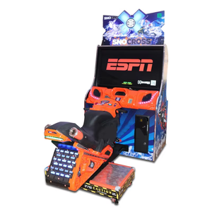 Máquina de juegos operada con monedas para interiores, máquina de juegos de carreras MOTOR GP, máquina de videojuegos arcade, simulador de conducción operado con monedas - Product Image 3