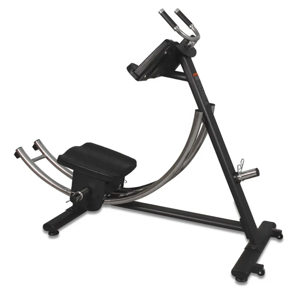 Kapalı Fitness ekipmanları Crunch karın kası geliştirici spor salonu ağırlık egzersiz makinesi Ab Coaster Abs makinesi