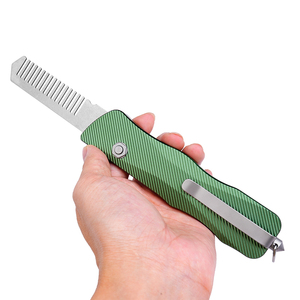 Coltello tattico esterno EDC coltello da <span class=keywords><strong>tasca</strong></span> <span class=keywords><strong>in</strong></span> alluminio campeggio e caccia coltello multifunzione lama inossidabile coltello da caccia - Product Image 4