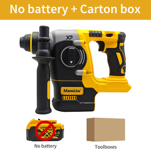 مثقاب دوار بسرعة 1200 دورة في الدقيقة متوفر في المخزون - مثقاب تأثير عالي القدرة بعزم دوران محسّن - مناسب لأعمال تجديد المنازل والبناء - Product Image 5