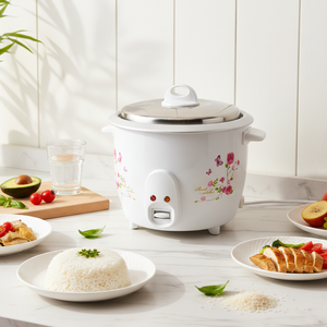 Cuisinière à riz automatique 700W 1,8L avec revêtement antiadhésif, cuisson rapide, maintien au chaud pour usage en cuisine, contrôle mécanique du minuterie, synchronisation précise - Product Image 3