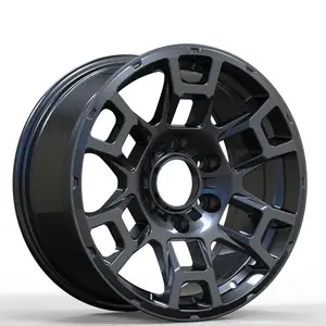 for TOYATA TRD 17 inch with 6*139.7 PCD car ally wheel rims FOR 4RUNNER NEW DESIGN RACING PERFORMANCE HOT SELLING HIGH QUALITY