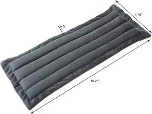 Sac chauffe-riz bio à la lavande 100%, huile essentielle, extrait d'herbes, thérapie aromatique, Pack apaisant, douleurs musculaires - Product Image 3