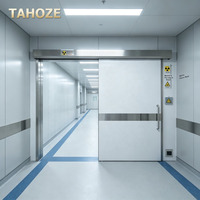 Porte de blindage radiologique équivalent au plomb (1-3 mmPb), antibactérienne et anti-rayons X pour salle de tomodensitométrie hospitalière et salle de radiologie