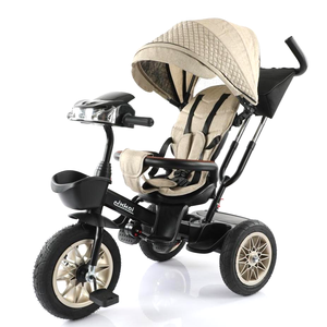 Nuevo <span class=keywords><strong>Triciclo</strong></span> Cochecito para Bebé con Función de Rotación de <span class=keywords><strong>360</strong></span> <span class=keywords><strong>Grados</strong></span> Bicicleta <span class=keywords><strong>Triciclo</strong></span> para Niños Pequeños con Entrega Rápida - Product Image 2