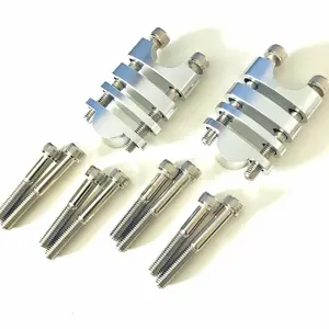 OEM cnc 가공 22mm 블랙 핸들 조절 라이저