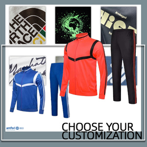 High Quality Full Zip Custom logo Jogging Suits Sweatshirt Men Sets Sport Design <strong>Style</strong> <strong>Tracksuit</strong> for Men - Product Image 3